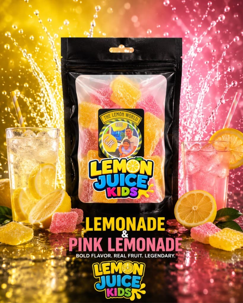 Lemon Lemonade candy pouch